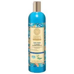 Natura Siberica Oblepikha Nutrition et Réparation Bain Moussant à l'Hydrolat d'Argousier Bio 550 ml
