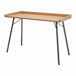 Bureau Design en Bois Rayburn 115cm Naturel