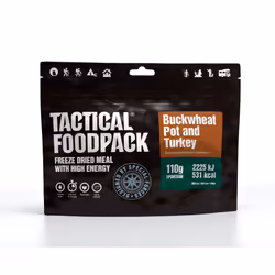 Tactical Foodpack 4744698010021, Sarrasin, Carotte, Turquie, Turquie, 110 g, 110 g, 300 ml, 8 min
