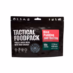 Tactical Foodpack Rice Pudding and Berries