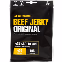 Tactical Foodpack Beef Jerky Original, Bœuf, Bœuf, 40 g, 458 kJ, 1146 kJ, 110 kcal