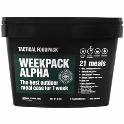 Tactical Foodpack Week Pack Alpha