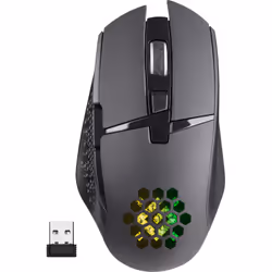 Defender GLORY GM-514, Droitier, Optique, RF sans fil, 3200 DPI, Noir