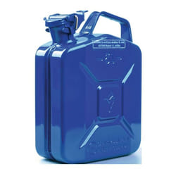 Valpro - Bidon pour carburant 5 l bleu séc. ral 5005 tôle d'acier 0,9 mm L230xl120xH310 mm