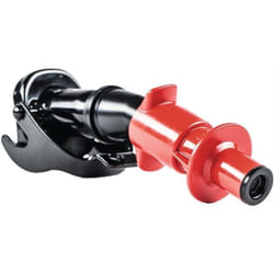 Valpro - Bec verseur automatique p. bidons pour carburant 5 +10 l l. 186 mm l. 68 mm h. 92 mm av fonction arrêt remplissage noir-rouge