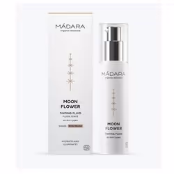 MÁDARA Cosmetics Fluide teintant Fleure de Lune 50ml, Flacon pompe, Liquide, Tous types de peau, Lumineux, Rose beige, 50 ml