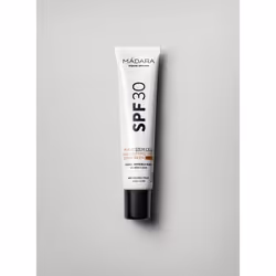 MÁDARA Cosmetics Plant stem cell age-defying face sunscreen SPF30, Crème d’écran solaire, Visage, Tube, Protection, Peau norm ...