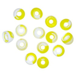 Xcessor CG35008 mousse d'écouteurs Silicone Blanc, Jaune 14 pièce(s)