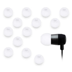 Xcessor CG35046 mousse d'écouteurs Silicone Blanc 14 pièce(s)