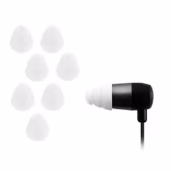 Xcessor CG35164, Embouts d'oreillettes, Silicone, Blanc