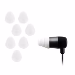Xcessor CG35165, Embouts d'oreillettes, Silicone, Blanc