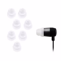Xcessor CG35682, Embouts d'oreillettes, Silicone, Blanc