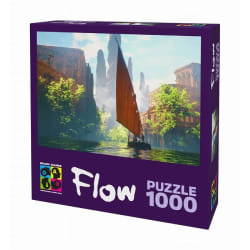 Puzzle 1000 pièces Brain Games Flow Bateau