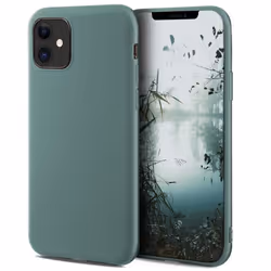 Coque téléphone - Moozy - iPhone 11 - Silicone TPU - Finition Mate - Protection Anti-rayures