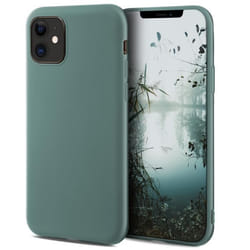 Coque téléphone - Moozy - iPhone 11 - Silicone TPU - Finition Mate - Protection Anti-rayures