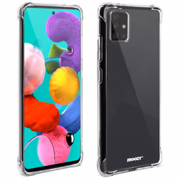 MOOZY 4752119109742, Housse, Samsung, Galaxy A51, 16,5 cm (6.5"), Transparent