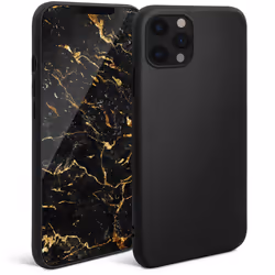 MOOZY Minimalist, Housse, Apple, iPhone 12, iPhone 12 Pro, 15,5 cm (6.1"), Noir