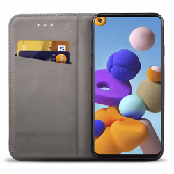 MOOZY 4752119112568 coque de protection pour téléphones portables 16,5 cm (6.5") Folio porte carte Noir