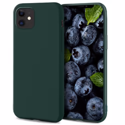 MOOZY Lifestyle, Housse, Apple, iPhone 12 mini, 13,7 cm (5.4"), Vert foncé