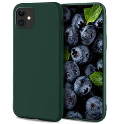 MOOZY Lifestyle coque de protection pour téléphones portables 13,7 cm (5.4") Housse Vert foncé