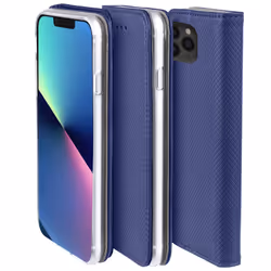 MOOZY 4752119115873 coque de protection pour téléphones portables Folio porte carte Bleu foncé