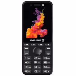 Evelatus Tron Slim Button Téléphone portable avec double caméra radio SIM et lampe de poche longue durée de vie de la batteri ...