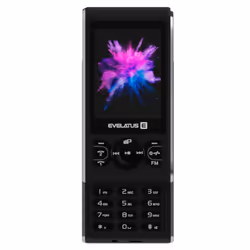 Evelatus MYRIAD DS, Glissière, Double SIM, 6,1 cm (2.4"), 0,3 MP, 1000 mAh, Noir