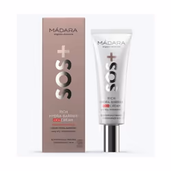 MÁDARA Cosmetics SOS Rich Hydra-Barrier CICA Cream, Crème de jour, Femmes, Peau très sèche, Visage, Anti-âge, Hydratant, Hydr ...