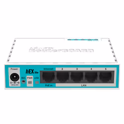 Mikrotik hEX lite Routeur connecté Blanc