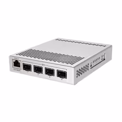 Mikrotik CRS305-1G-4S+IN, Géré, Gigabit Ethernet (10/100/1000), Connexion Ethernet, supportant l'alimentation via ce port (Po ...