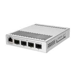 Mikrotik CRS305-1G-4S+IN commutateur réseau Géré Gigabit Ethernet (10/100/1000) Connexion Ethernet, supportant l'alimentation via ce port (PoE) Blanc