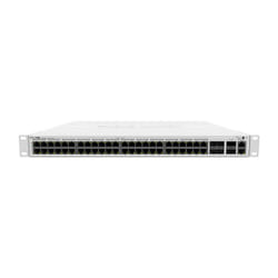 Mikrotik CRS354-48P-4S+2Q+RM commutateur réseau Géré L3 Gigabit Ethernet (10/100/1000) Connexion Ethernet, supportant l'alimentation via ce port (PoE) 1U
