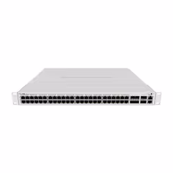 Mikrotik CRS354-48P-4S+2Q+RM commutateur réseau Géré L3 Gigabit Ethernet (10/100/1000) Connexion Ethernet, supportant l'alimentation via ce port (PoE) 1U