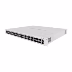 Mikrotik CRS354-48P-4S+2Q+RM commutateur réseau Géré L3 Gigabit Ethernet (10/100/1000) Connexion Ethernet, supportant l'alimentation via ce port (PoE) 1U