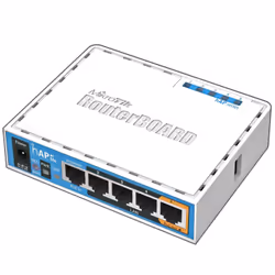 Mikrotik HAP ac lite, 733 Mbit/s, 10,100 Mbit/s, IEEE 802.11a, IEEE 802.11ac, IEEE 802.11b, IEEE 802.11g, IEEE 802.11n, 10 V, ...