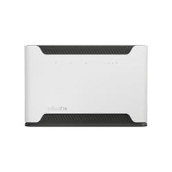 Mikrotik Chateau LTE12 routeur sans fil Gigabit Ethernet Bi-bande (2,4 GHz / 5 GHz) 4G Noir, Blanc