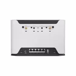 Mikrotik Chateau LTE12 routeur sans fil Gigabit Ethernet Bi-bande (2,4 GHz / 5 GHz) 4G Noir, Blanc