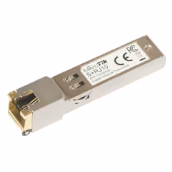 Mikrotik S+RJ10, 10000 Mbit/s, SFP+, SFP+, 200 m, Métallique, 1 pièce(s)
