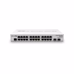 Mikrotik CRS326-24G-2S+IN, Géré, Gigabit Ethernet (10/100/1000), Connexion Ethernet, supportant l'alimentation via ce port (P ...