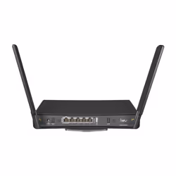 Mikrotik hAP ax³ routeur sans fil Gigabit Ethernet Bi-bande (2,4 GHz / 5 GHz) Noir