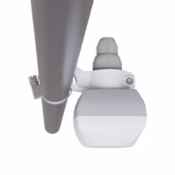 Mikrotik QMP-LDF kit de support Blanc Composite, Plastique
