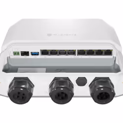 Mikrotik RB5009UPr+S+OUT Routeur connecté 2.5 Gigabit Ethernet, Gigabit Ethernet Blanc - Vue supplémentaire 4