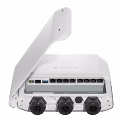 Mikrotik RB5009UPr+S+OUT Routeur connecté 2.5 Gigabit Ethernet, Gigabit Ethernet Blanc - Vue supplémentaire 5