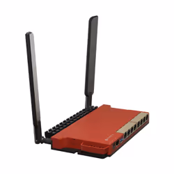 Mikrotik L009UiGS-2HaxD-IN routeur sans fil Gigabit Ethernet Monobande (2,4 GHz) Rouge - Vue supplémentaire 4