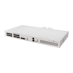 Mikrotik CRS418-8P-8G-2S+RM Cloud Router/Sw L2/L3 Gigabit Ethernet (10/100/1000) Connexion Ethernet, supportant l'alimentation via ce port (PoE) 1U
