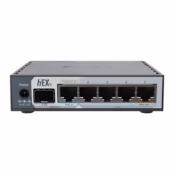 Mikrotik E60IUGS, Ethernet WAN, Gigabit Ethernet, Noir