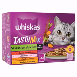 Boite dalimentation - patee dalimentation - nourriture humide - nourriture molle Whiskas
