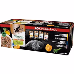 Pâtée pour chats - Sheba - Natures Collection - 40 sachets de 85 g - En sauce - Sans conservateurs