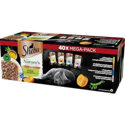 Pâtée pour chats - Sheba - Natures Collection - 40 sachets de 85 g - En sauce - Sans conservateurs