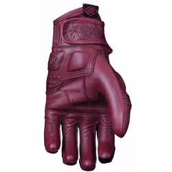 Five Kansas Gants de moto pour dames, rouge, taille S pour Femmes